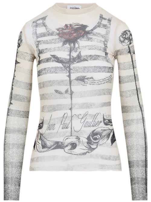 T-shirt con stampa JEAN PAUL GAULTIER | 25/34-F-TO274T585030030